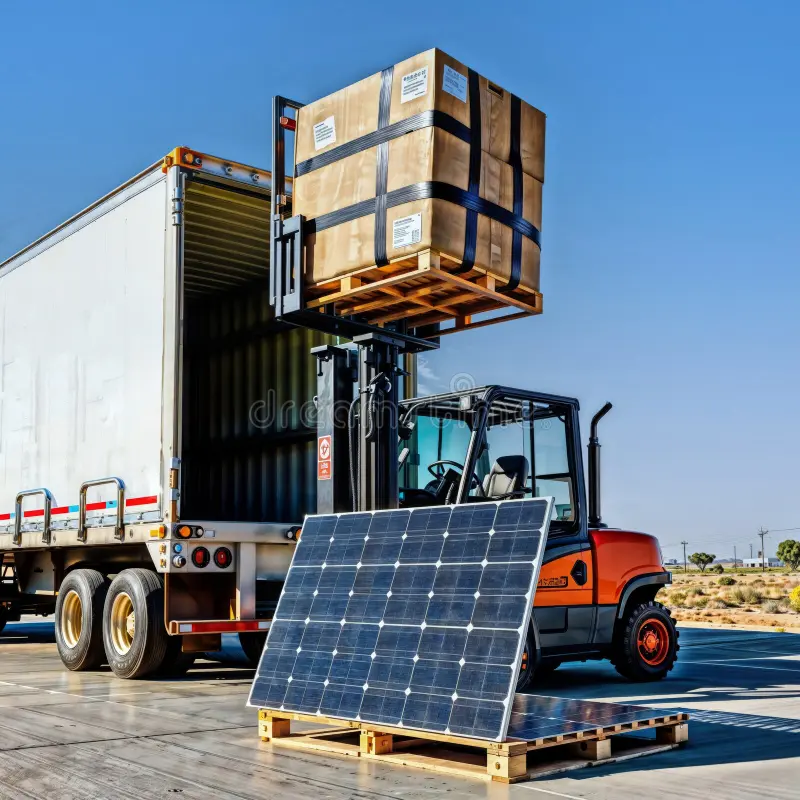 [SRV-DELIVERY] Solar Plant Logistics & Delivery Service